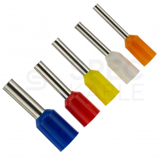 Zestaw tulejek kablowych izolowanych HI / TE DIN 0,5-2,5mm2 500szt w pudełku ADELID