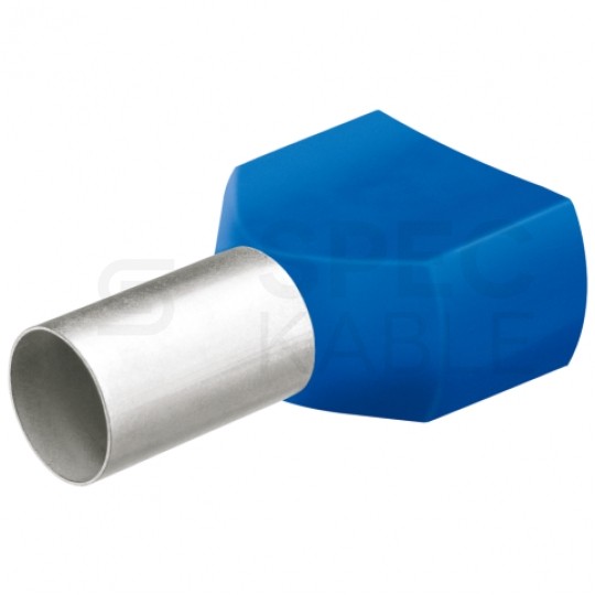 Zestaw tulejek podwójnych kablowych izolowanych HI / TE DIN 0,75-2,5mm2 200szt w pudełku KNIPEX 97 99 908