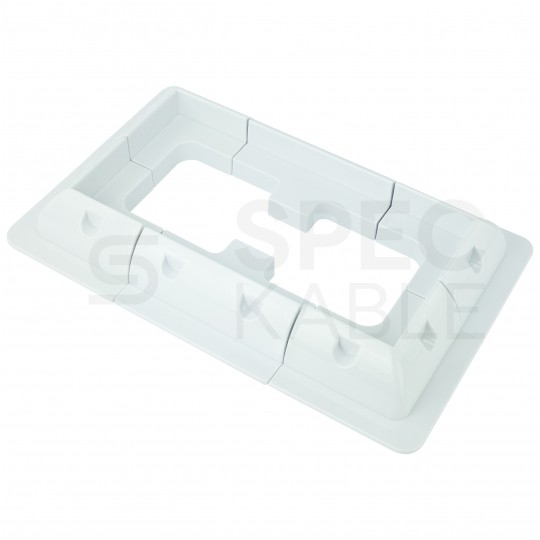 Zestaw uchwytów montażowych + przejściówa dachowa do turystycznych paneli solarnych 100W-180W na kamper