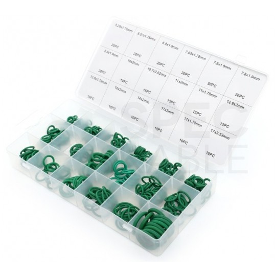 Zestaw uszczelek oringów olejoodpornych 270 szt Kraft&Dele