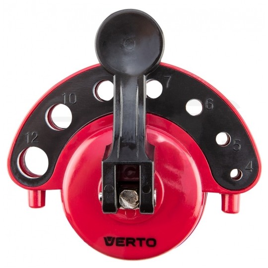 Zestaw wierteł diamentowych z prowadnicą do obróbki twardych materiałów 4-12mm 8szt. VERTO 60H840