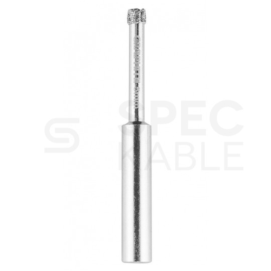 Zestaw wierteł diamentowych z prowadnicą do obróbki twardych materiałów 5-12mm w walizce 5szt. GRAPHITE 55H541