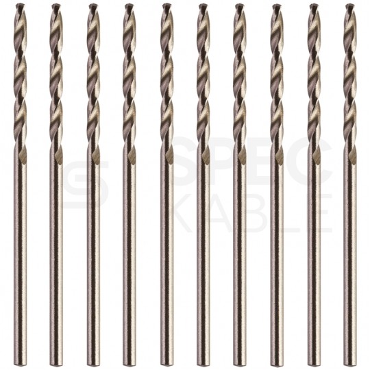 Zestaw wierteł do metalu HSS-G 1,5x40mm 10szt. Thunderweb MILWAUKEE