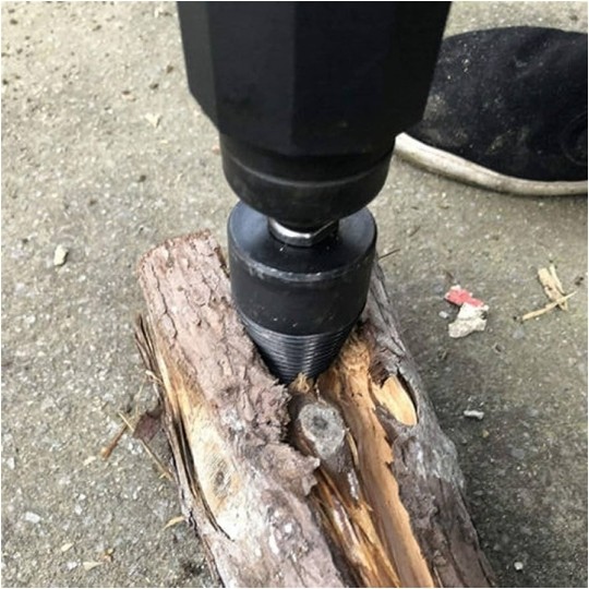 Zestaw wierteł do rozłupywania, łupania drewna 32mm / 42mm 2 sztuki Kraft&Dele