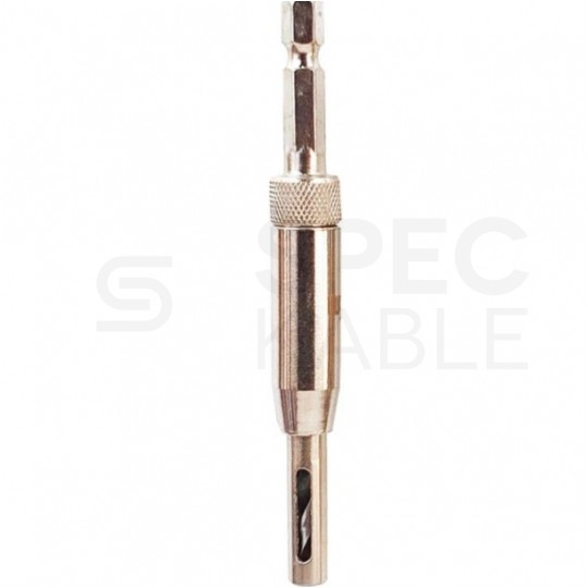 Zestaw wiertel samocentrujących 4szt + klucz imbusowy Kraft&Dele