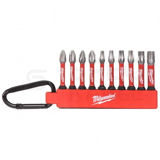 Zestaw wierteł uniwersalnych i bitów udarowych 54szt. Shockwave Impact Duty Milwaukee