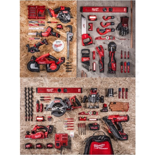 Zestaw wierteł widiowych do betonu, cegły 3-10mm w kasecie 8szt. Shockwave Impact Duty MILWAUKEE