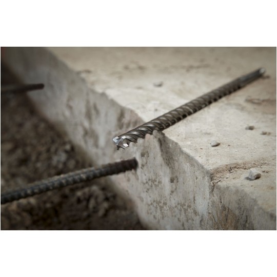 Zestaw wiertła do betonu SDS-PLUS 7 sztuk fi.5-12mm MX4 MILWAUKEE