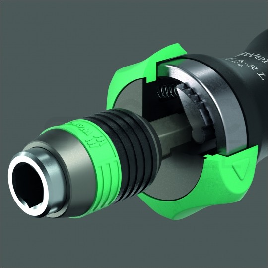 Zestaw wkrętaków 17 sztuk: rękojeść z funkcją grzechotki + 16 trzpieni Kraftform Kompakt Vario RA-R 1 Kraftform WERA