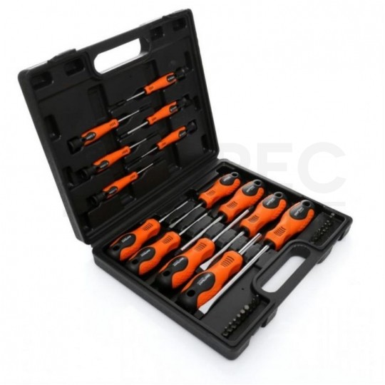 Zestaw wkrętaków i bitów 32sztl. Kraft&Dele