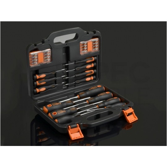 Zestaw wkrętaków i końcówek 30szt NEO