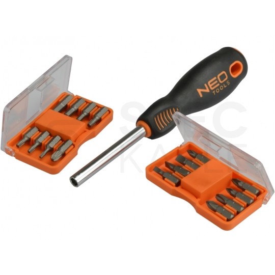 Zestaw wkrętaków i końcówek 30szt NEO