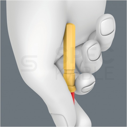 Zestaw wkrętaków izolowanych dla elektryka 15 sztuk: rękojeść + 4x płaskie PŁ + 2x krzyżowe PH + 2x PZ + 4x gwiazdkowe TX + próbnik + etui 1kV VDE Kompakt Take it easy WERA