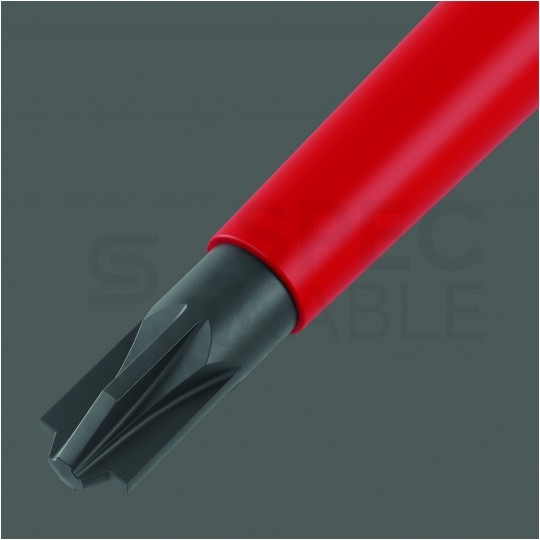 Zestaw wkrętaków izolowanych dla elektryka 24 sztuki: 2x rękojeść + 4x płaskie PŁ + 4x krzyżowe PH + 2x PZ/S + 4x gwiazdkowe TX + etui 1kV + szczypce KNIPEX 08 26 185 VDE Kompakt Take it easy WERA