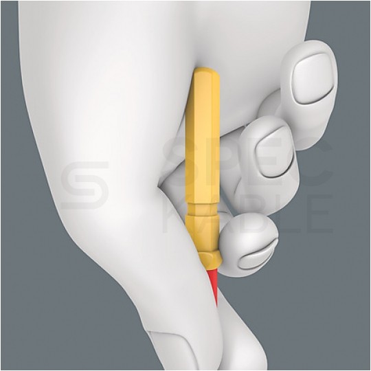 Zestaw wkrętaków izolowanych dla elektryka 24 sztuki: 2x rękojeść + 5x płaskie PŁ + 2x krzyżowe PH + 1x PZ + 1x PH/S + 1x PH/Z + 7x gwiazdkowe TX + 1x HEX + etui 1kV VDE Kompakt Take it easy WERA