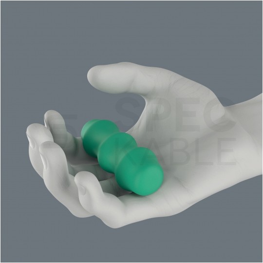 Zestaw wkrętaków izolowanych dla elektryka 8 sztuk: rękojeść + 7x gwiazdkowe TX + etui 1kV VDE Kompakt WERA