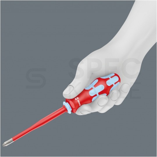 Zestaw wkrętaków izolowanych dla elektryka 8 sztuk: rękojeść + 7x gwiazdkowe TX + etui 1kV VDE Kompakt WERA