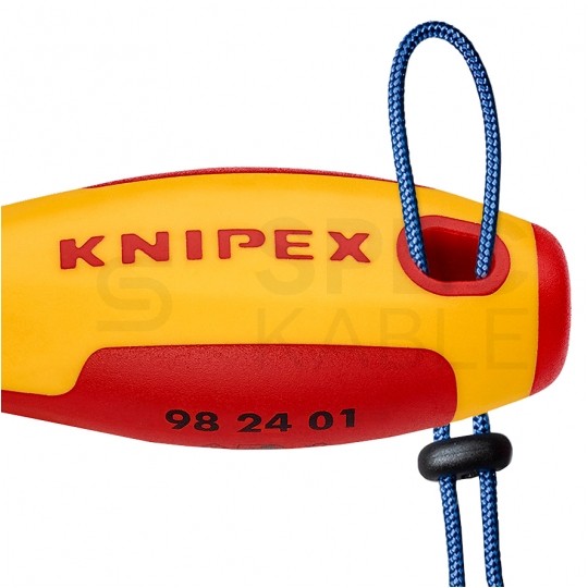 Zestaw Wkrętaków izolowanych VDE 1kV dla elektryka Komplet 6szt. (4xPłaski + 2xPH) KNIPEX 00 20 12 V01