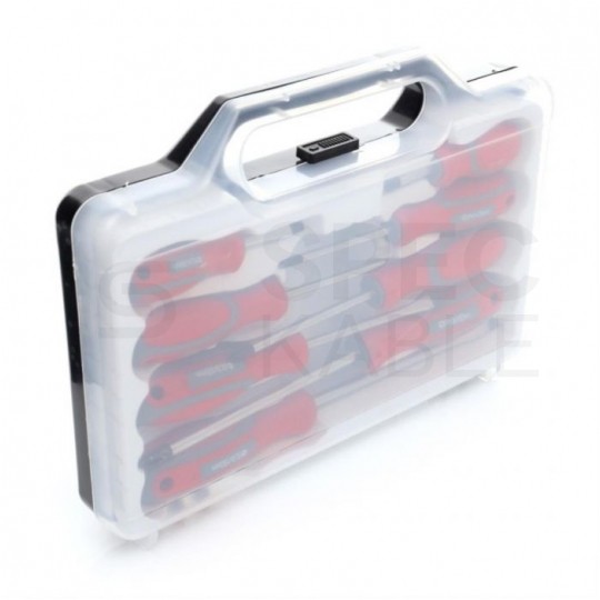 Zestaw wkrętaków magnetycznych 4xPŁ + 4xPH + walizka Kraft&Dele