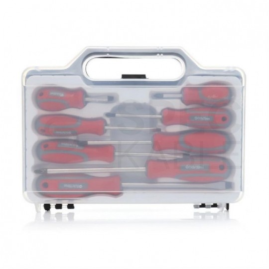 Zestaw wkrętaków magnetycznych 4xPŁ + 4xPH + walizka Kraft&Dele