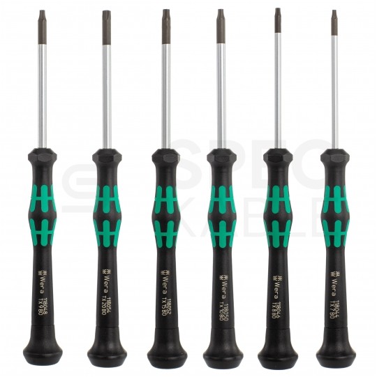 Zestaw wkrętaków prec. 2067/6 6xTX WERA