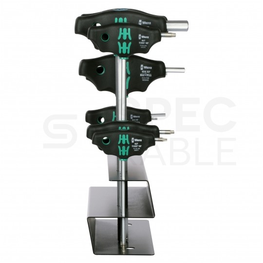 Zestaw wkrętakow rowerowych uniwersalnych z rękojeścią poprzeczną 10 elementów Bicycle Set 6 WERA