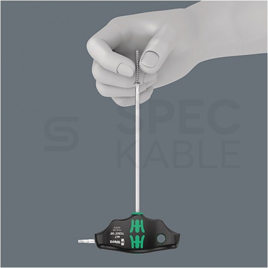 Zestaw wkrętakow rowerowych uniwersalnych z rękojeścią poprzeczną 10 elementów Bicycle Set 6 WERA