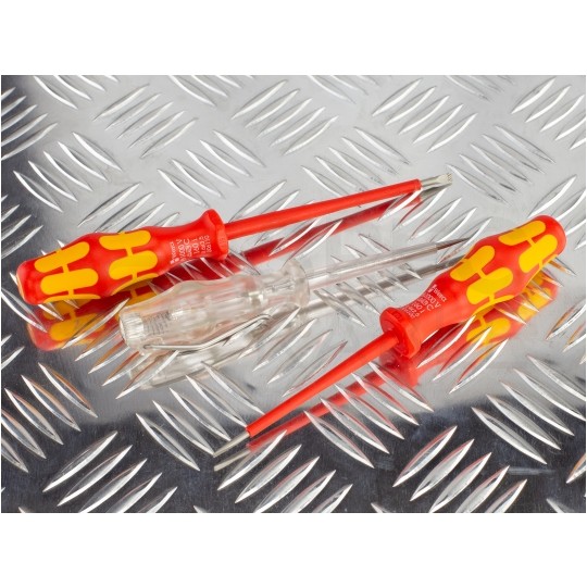 Zestaw wkrętaków uniwersalnych Wera XXL 11 sztuk + próbnik i 2 wieszaki