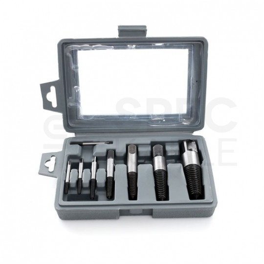 Zestaw wykrętaków do zerwanych śrub 8szt. Kraft&Dele