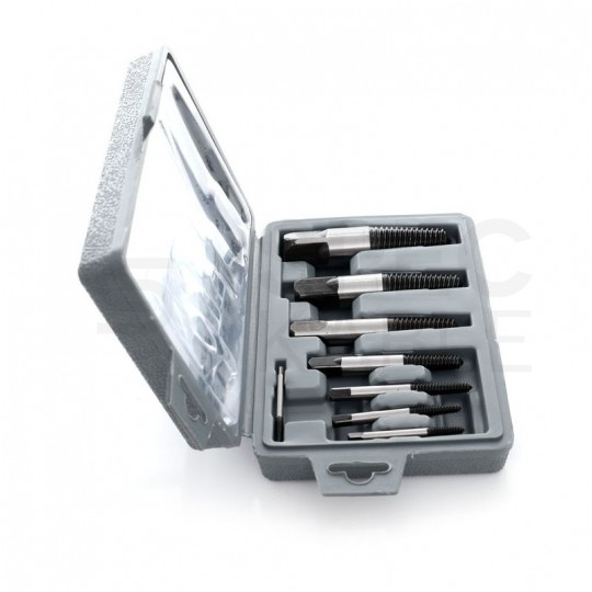 Zestaw wykrętaków do zerwanych śrub 8szt. Kraft&Dele