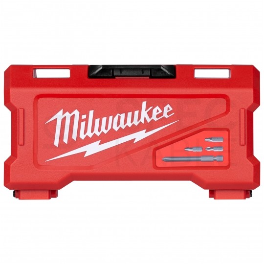 Zestaw wytrzymałych bitów nasadek z uchwytem 35szt. Milwaukee