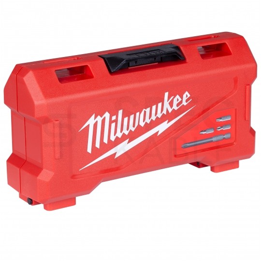 Zestaw wytrzymałych bitów nasadek z uchwytem 35szt. Milwaukee