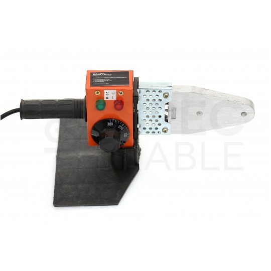 Zgrzewarka sieciowa 230V 1500W do rur z tworzyw sztucznych PCV PP max. 63mm w zestawie z akcesoriami i walizką Kraft&Dele KD3071