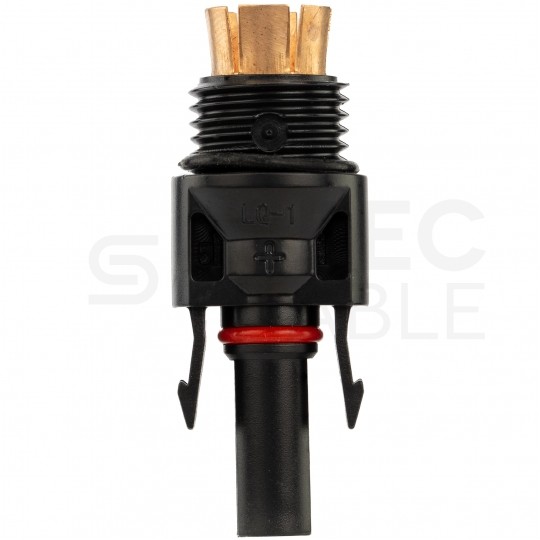 Złącze bezpiecznikowe solarne MC4 1000V DC 32A IP67 na wkładki topikowe cylindryczne 10x38mm VCX