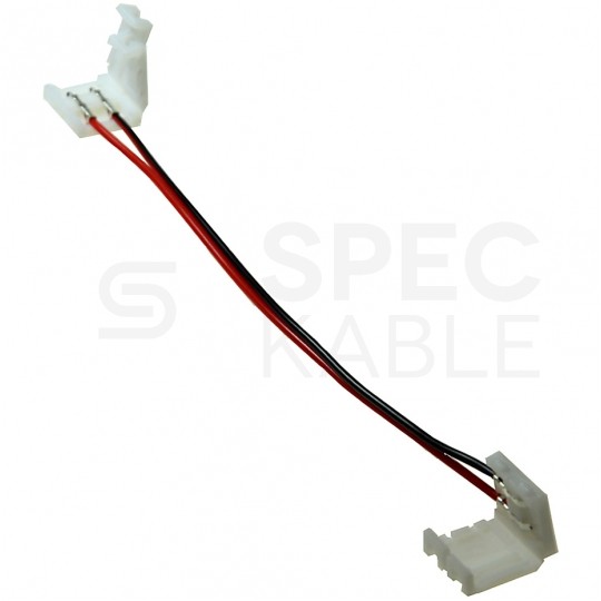 Złącze samozacisk. LED 3528 8mm 2str na kablu 15cm