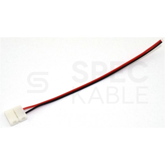 Złącze samozacisk LED 5050 10mm 1str na kablu 15cm