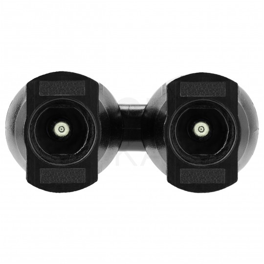 Złącze solarne MC4 dwójnik równoległy fotowoltaiczny PV IP67 Staubli Multi-Contact 1x gniazdo(+) -> 2x wtyk(-)