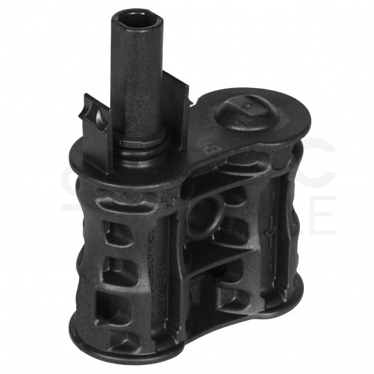 Złącze solarne MC4 dwójnik równoległy fotowoltaiczny PV IP67 Staubli Multi-Contact 1x gniazdo(+) -> 2x wtyk(-) EVO2