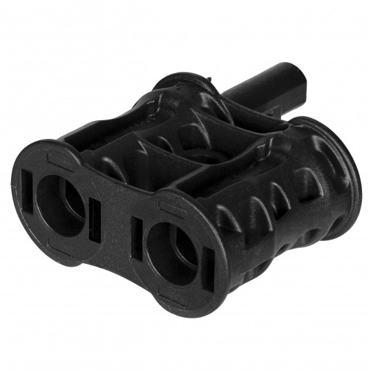 Złącze solarne MC4 dwójnik równoległy fotowoltaiczny PV IP67 Staubli Multi-Contact 1x gniazdo(+) -> 2x wtyk(-) EVO2