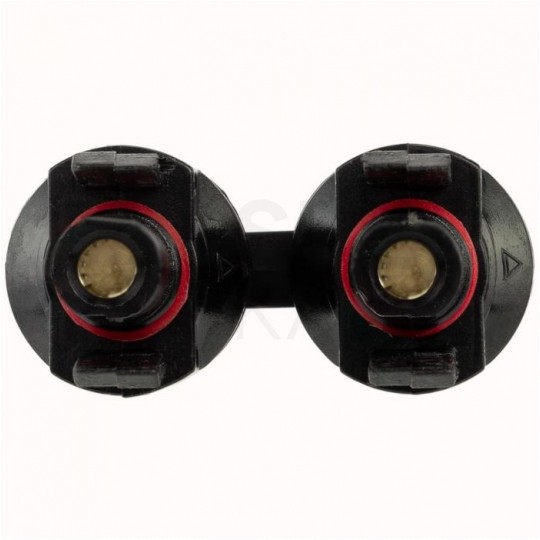 Złącze solarne typu MC4 dwójnik równoległy fotowoltaiczny PV IP67 VCX Komplet 2szt. (1szt. gniazdo -> 2x wtyk + 1szt. wtyk -> 2x gniazdo)