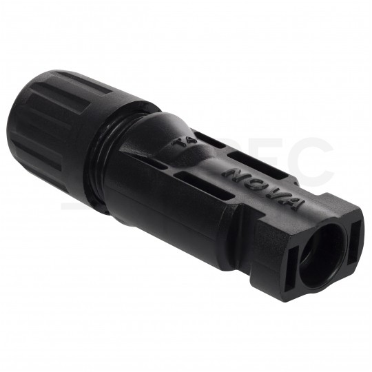 Złącze solarne typu MC4 Komplet (wtyk + gniazdo) Konektor na przewód 4-6mm2 IP67 1000V NEKU
