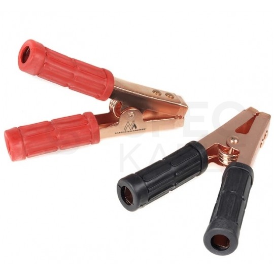 Złącze typu Krokodyl duży 600A izolowany czerwony miedziowany Maclean