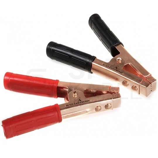 Złącze typu Krokodyl duży 600A izolowany czerwony miedziowany Maclean