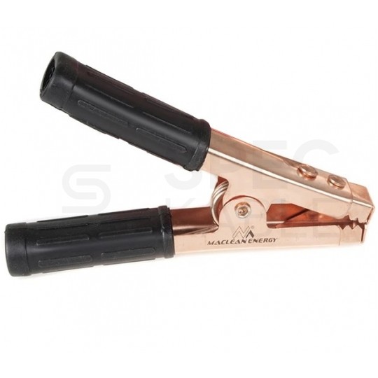 Złącze typu Krokodyl duży 600A izolowany czerwony miedziowany Maclean