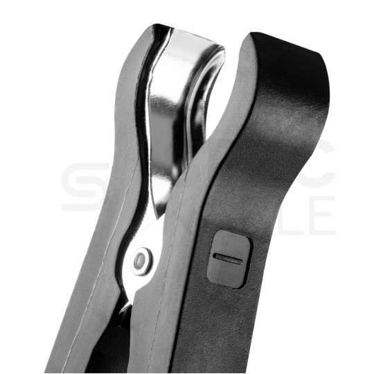 Złącze typu Krokodyl izolowane do paneli słoneczych Komplet 2szt (czarne + czerwone) 30cm NEO 90-146