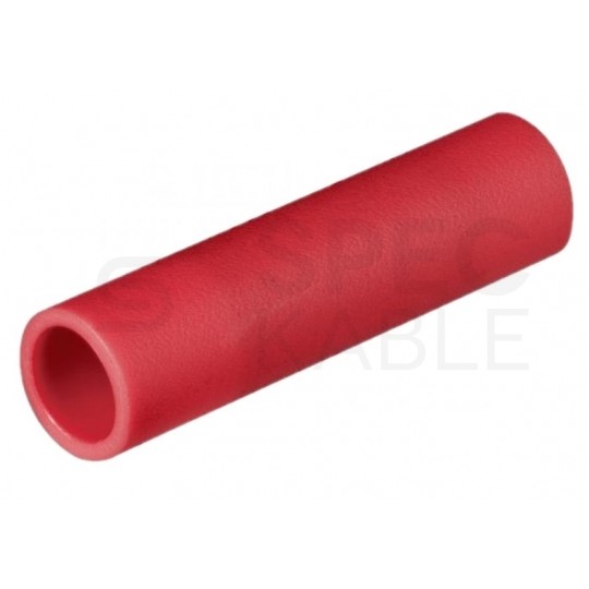 Złączka kablowa izolowana typ KLI / KLE 1 na przewody 0,5-1mm2 miedziana cynowana galwanicznie czerwona 100szt.