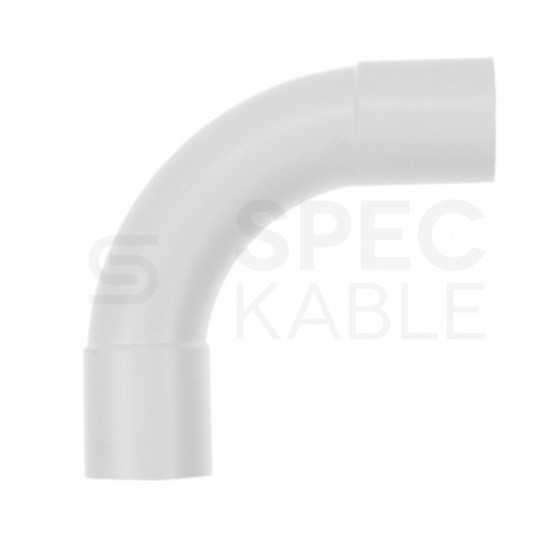 Złączka kątowa sztywna ZKS-16 biała do rur elektroinstalacyjnych gładkich RLm-16 i peszli PUDEŁKO 50szt.