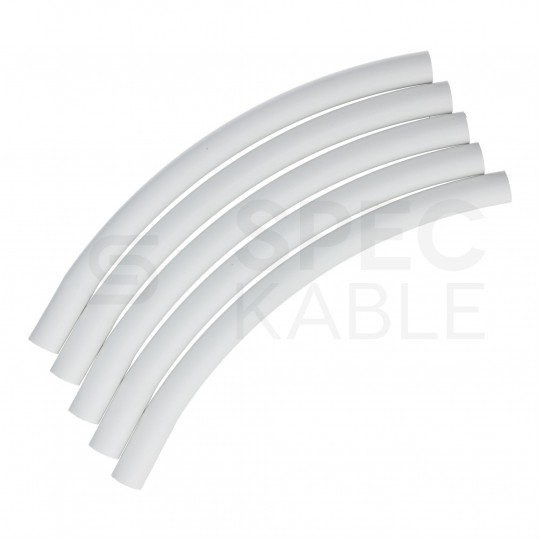 Złączka odgromowa kątowa 45 stopni ZKOD 20mm jednokielichowa biała ELMARK