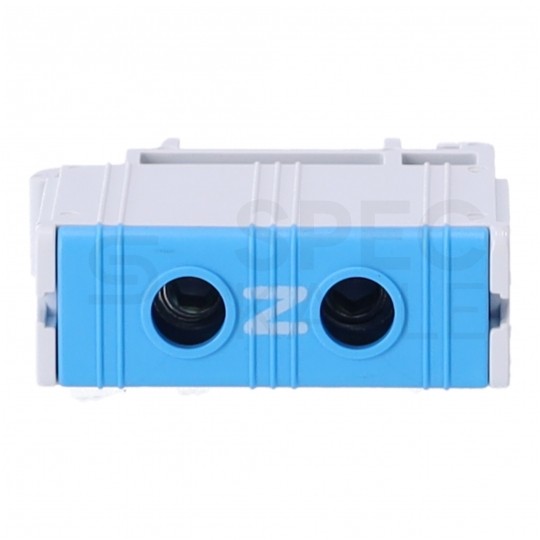 Złączka szynowa 1-torowa Al/Cu 2,5-35mm2 na TH35 niebieski FJ-E35/B HEDO