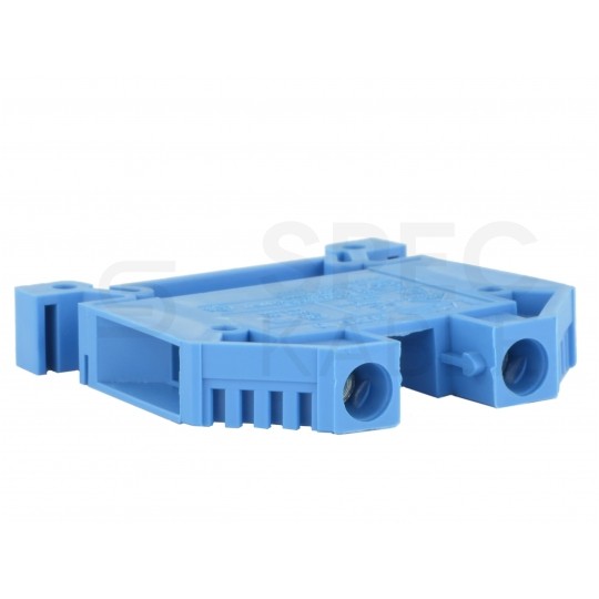 Złączka szynowa 1-torowa ZUG 10mm2 57A niebieska